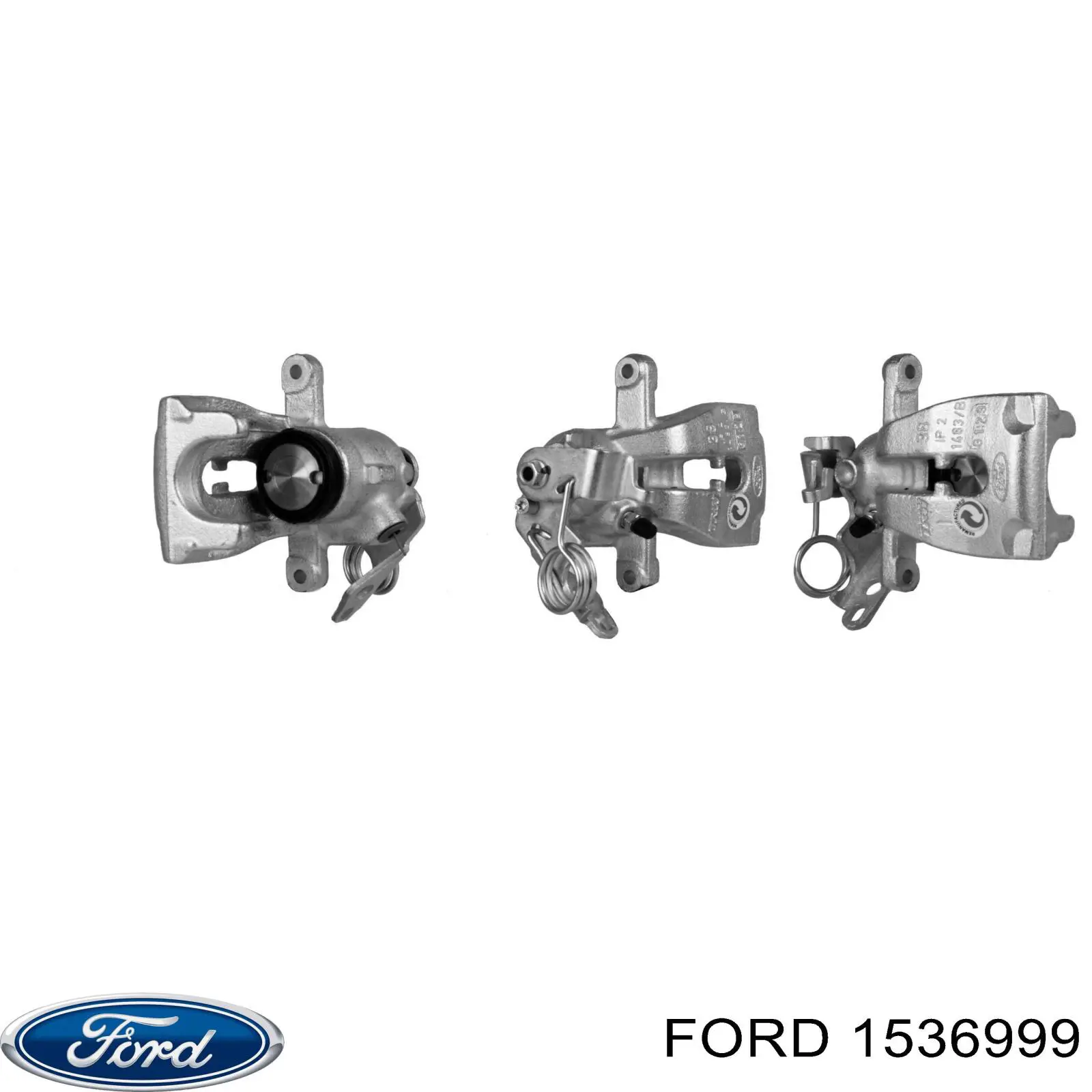 1536999 Ford pinza de freno trasera izquierda