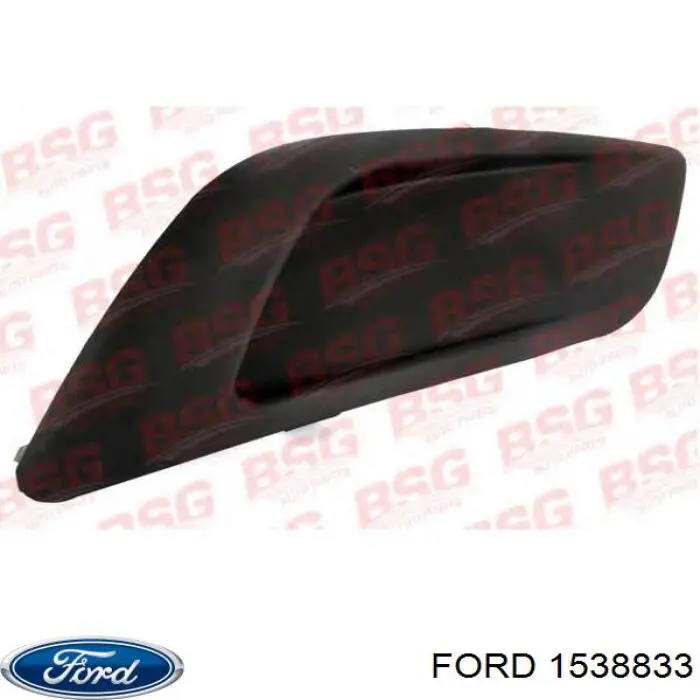 1538833 Ford rejilla de antinieblas delantera derecha