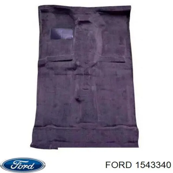 1543340 Ford freno de disco delantero