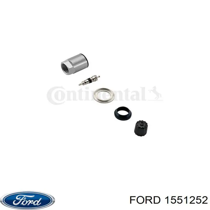  Montaje sensor de neumaticos para Volvo S40 2 