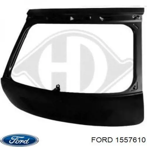 1207458 Ford silenciador posterior