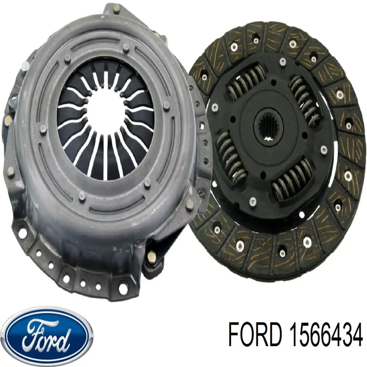 1566434 Ford kit de embrague (3 partes)