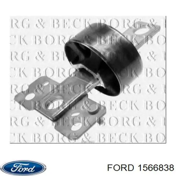 1566838 Ford mangueta trasera izquierda (suspension)