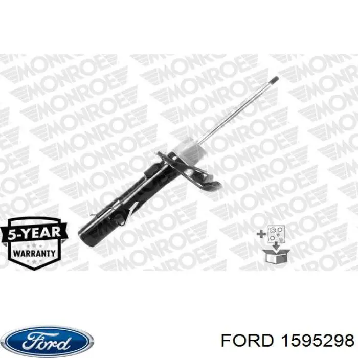 1595298 Ford amortiguador delantero izquierdo