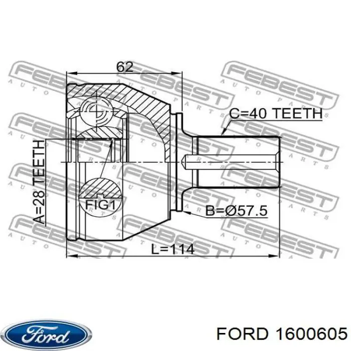 1600605 Ford 