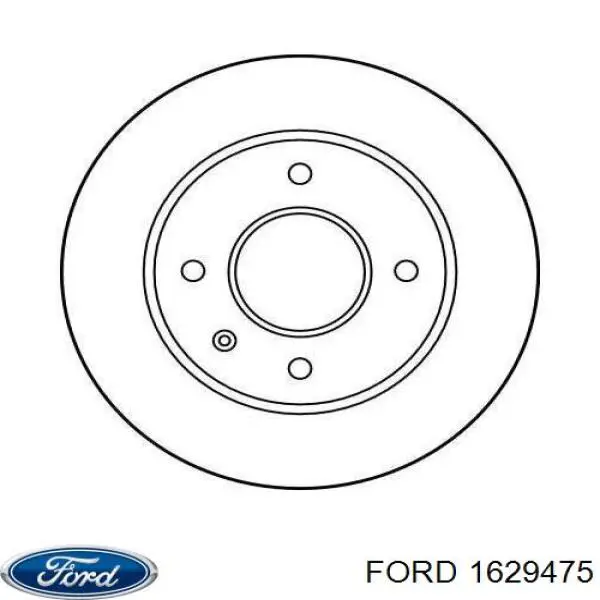 1629475 Ford freno de disco delantero