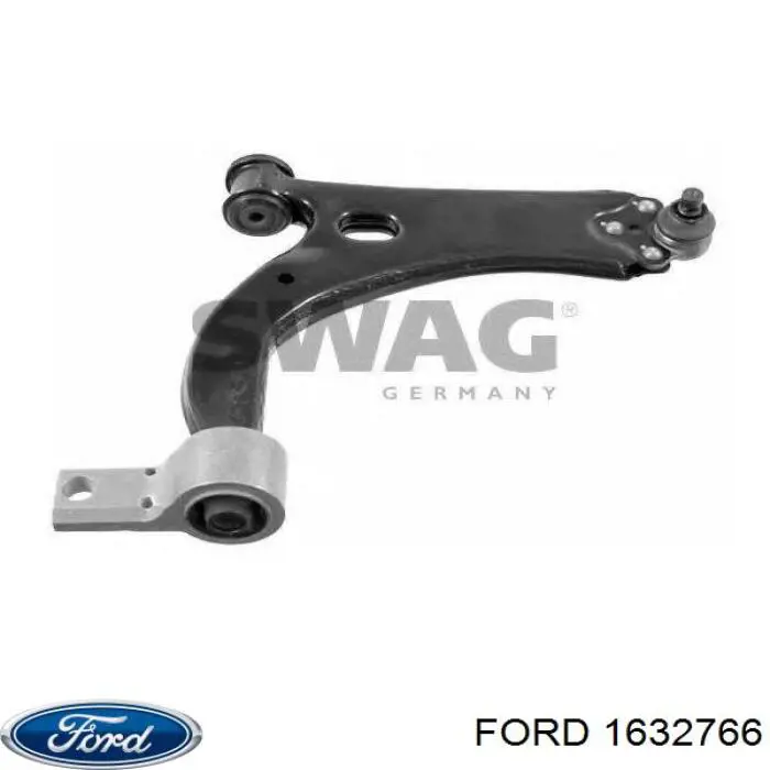 1630154 Ford barra oscilante, suspensión de ruedas delantera, inferior derecha