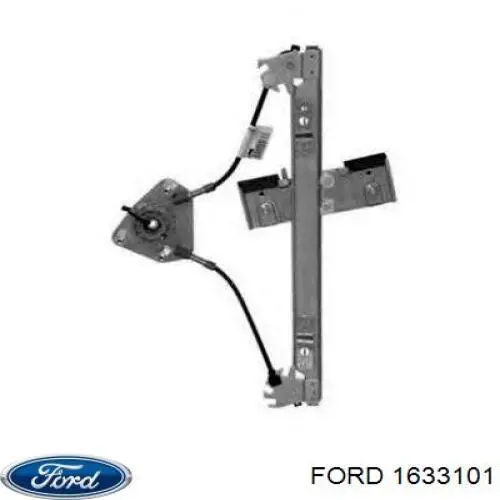  Mecanismo de elevalunas, puerta delantera derecha para Ford Fiesta 6 