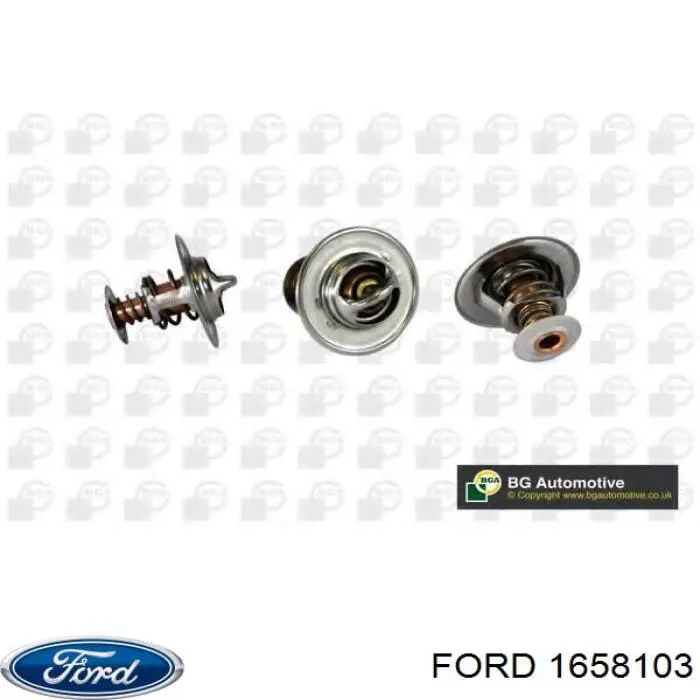 1658103 Ford termostato, refrigerante