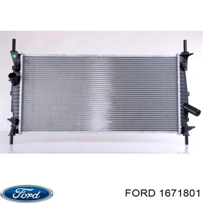 1671801 Ford radiador refrigeración del motor