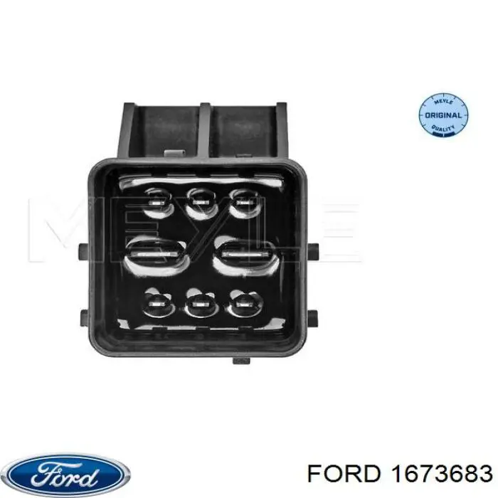 1673683 Ford relé de bujía de precalentamiento