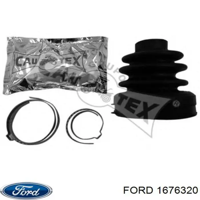 1676320 Ford fuelle, árbol de transmisión delantero interior