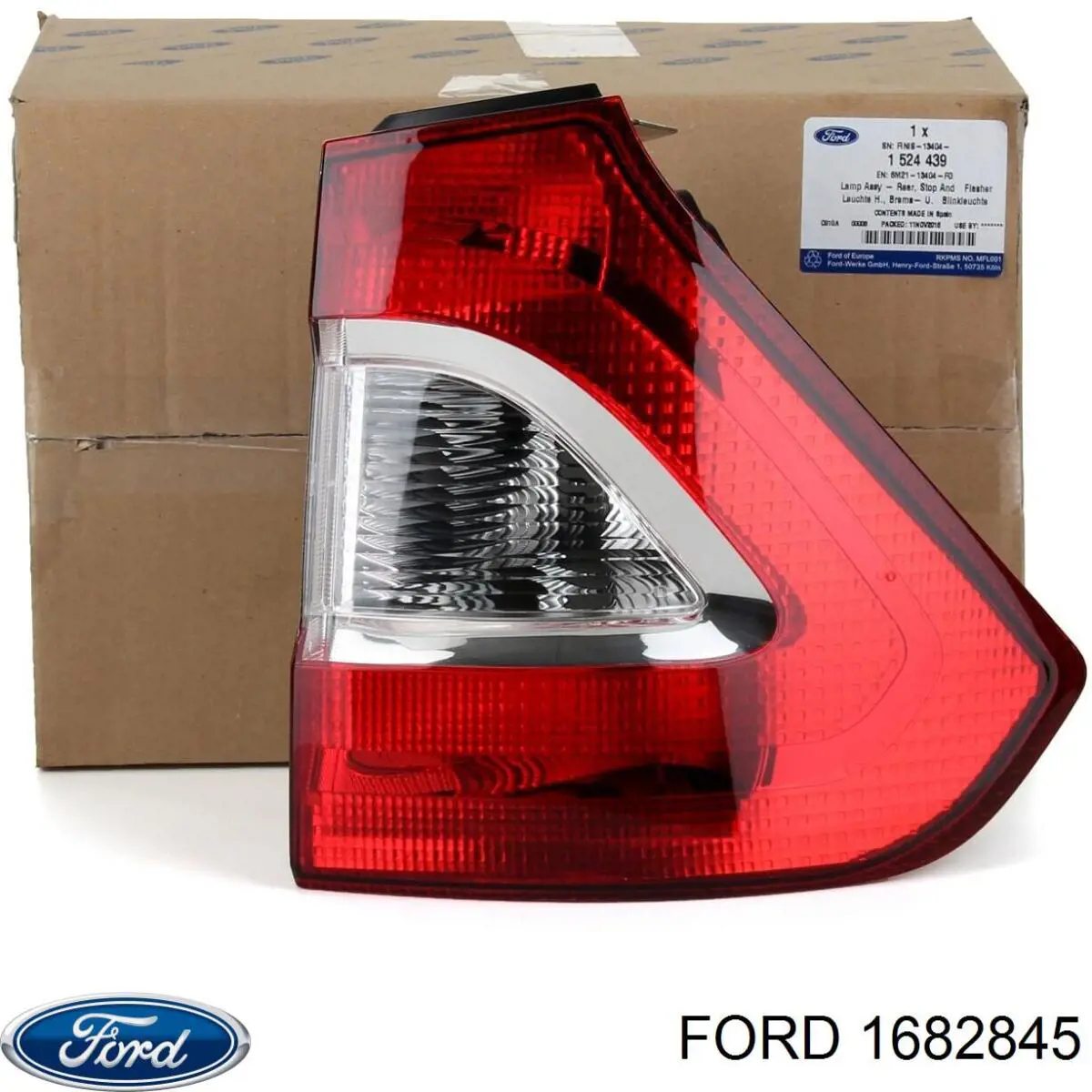 1682845 Ford amortiguador de maletero