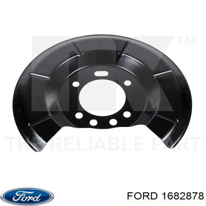  Chapa protectora contra salpicaduras, disco de freno trasero para Ford Focus 3 