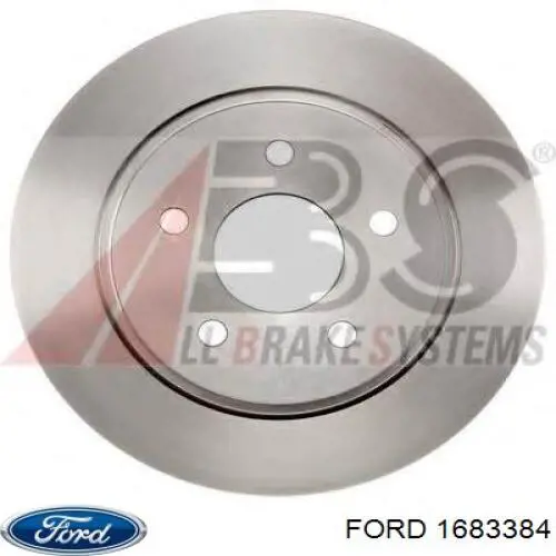 1683384 Ford disco de freno trasero