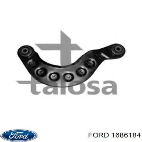 1686184 Ford brazo suspension inferior trasero izquierdo/derecho