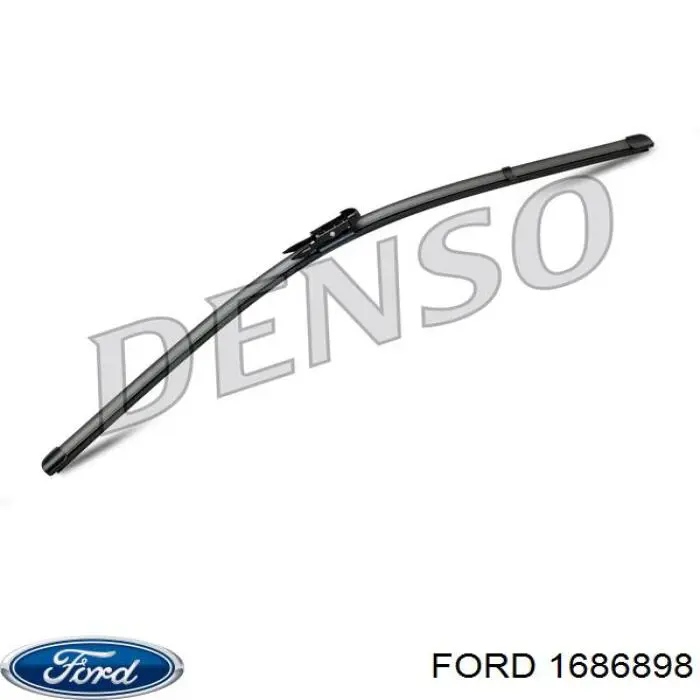 1686898 Ford brazo del limpiaparabrisas, lavado de parabrisas, luna trasera