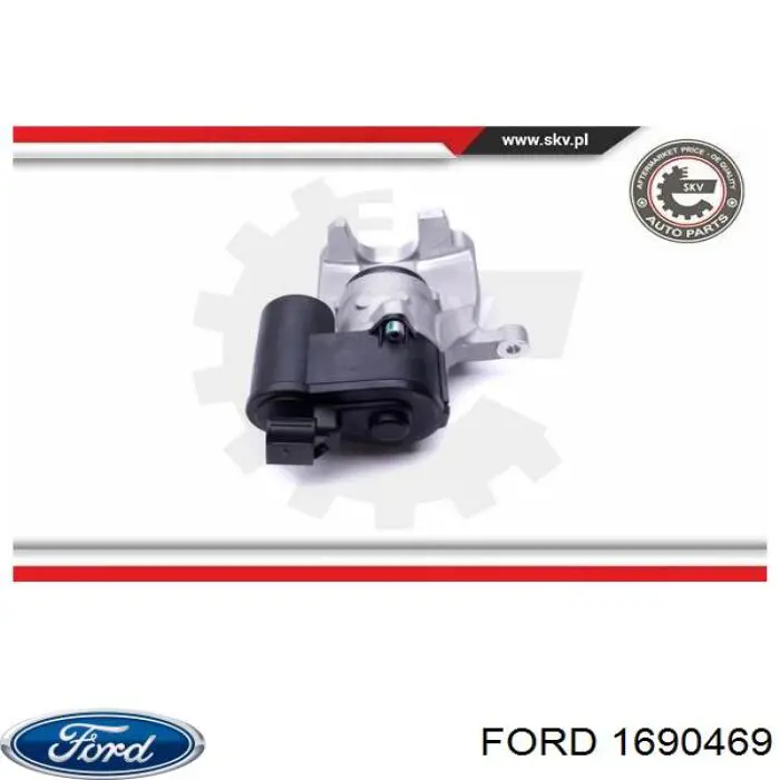 1690469 Ford pinza de freno trasera izquierda