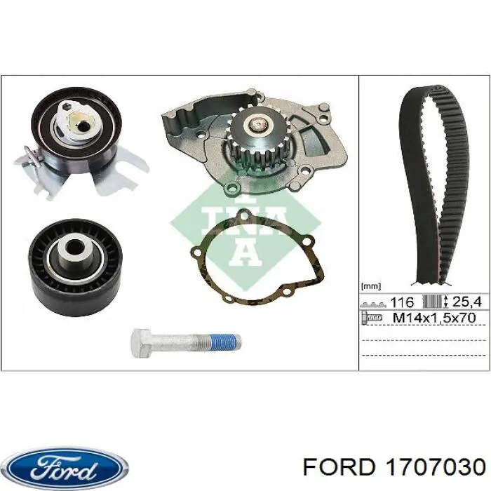 1707030 Ford correa distribucion