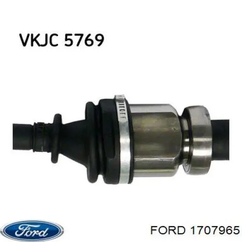  Árbol de transmisión trasero derecho para Ford C-Max 