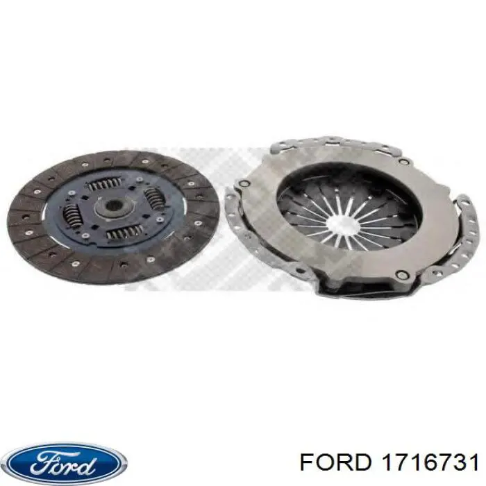 1716731 Ford kit de embrague (3 partes)