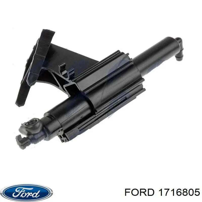  Tobera de agua regadora, lavado de faros, delantera derecha para Ford Focus 3 