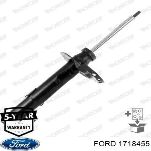 1718455 Ford amortiguador delantero derecho