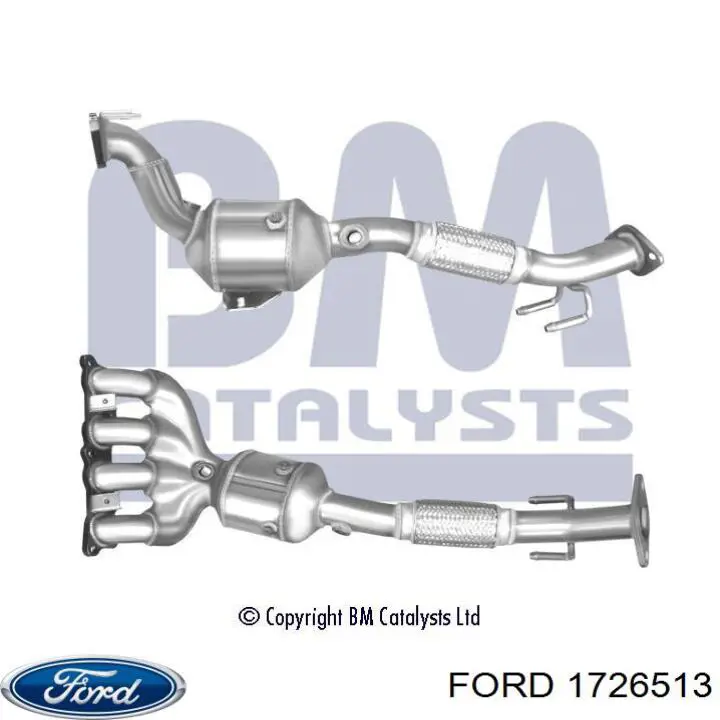 1726513 Ford catalizador