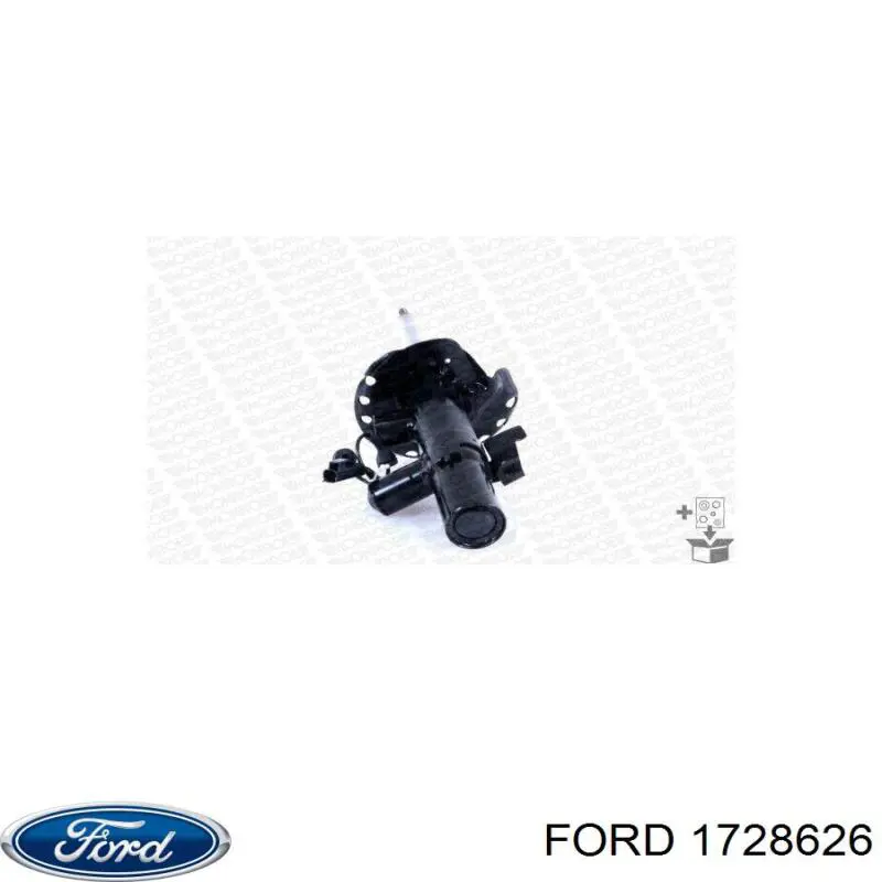 1728626 Ford amortiguador delantero derecho