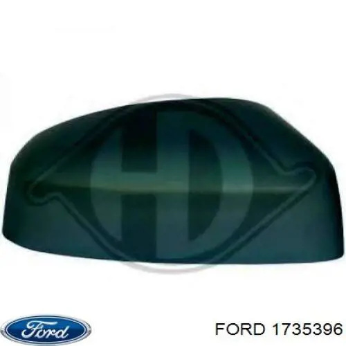 1735396 Ford superposicion(cubierta De Espejo Retrovisor Izquierdo)