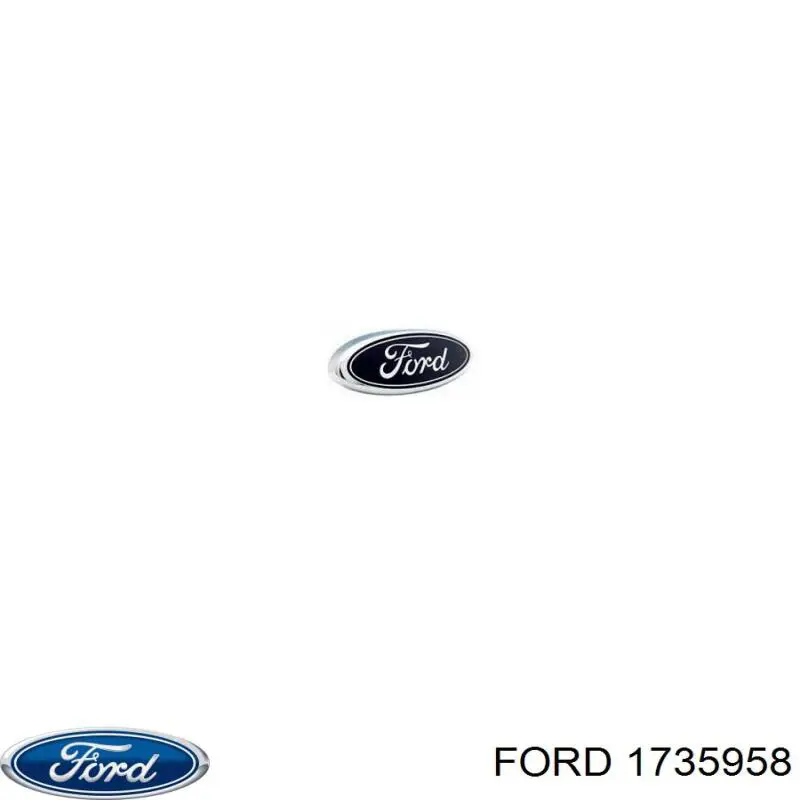  Logotipo del radiador I para Ford Transit V184/5