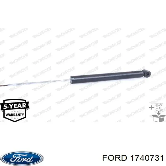 1740731 Ford amortiguador trasero