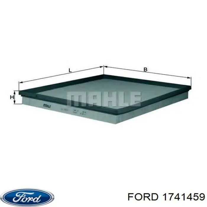 1741459 Ford filtro de aire