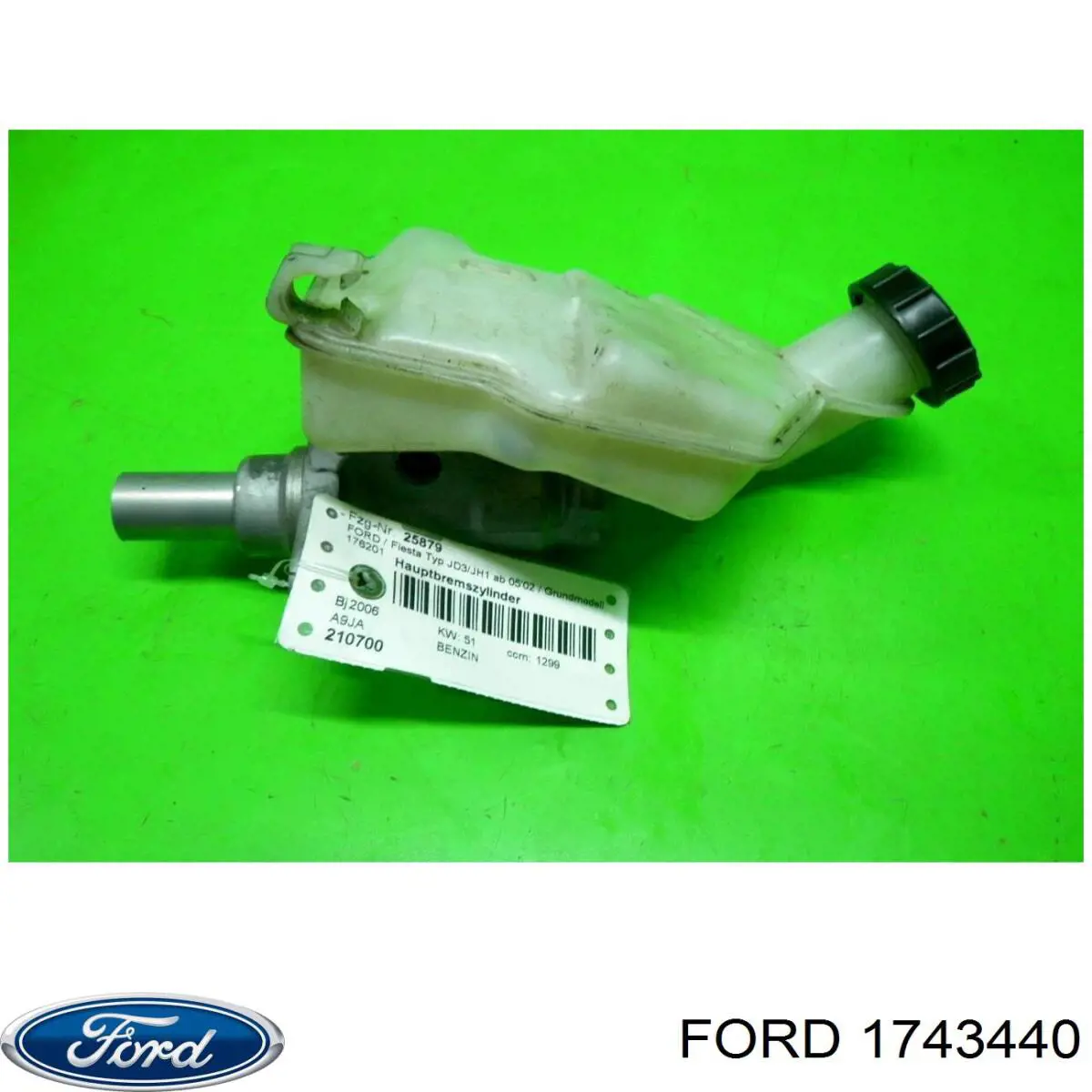 1743440 Ford cilindro principal de freno