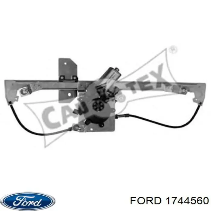 1744560 Ford freno de disco delantero