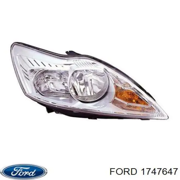 1747647 Ford faro izquierdo