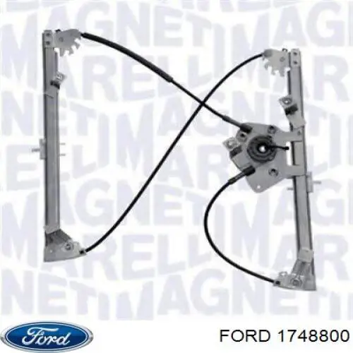  Mecanismo de elevalunas, puerta delantera derecha para Ford Focus 3 