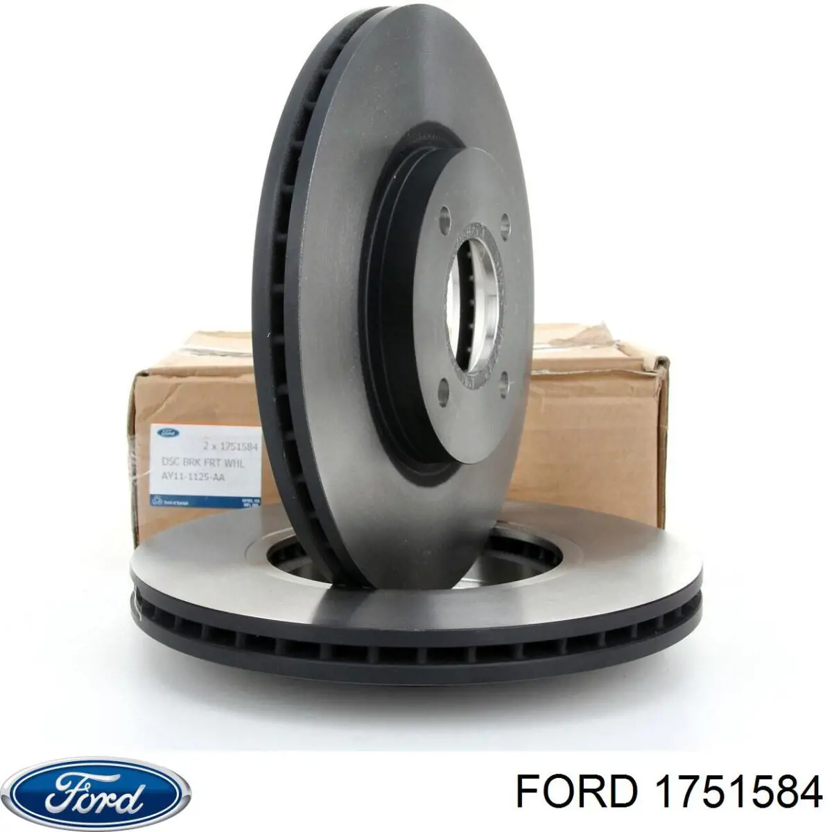 1751584 Ford freno de disco delantero