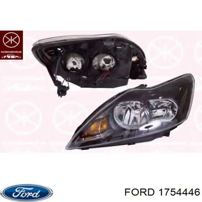 1754446 Ford faro izquierdo