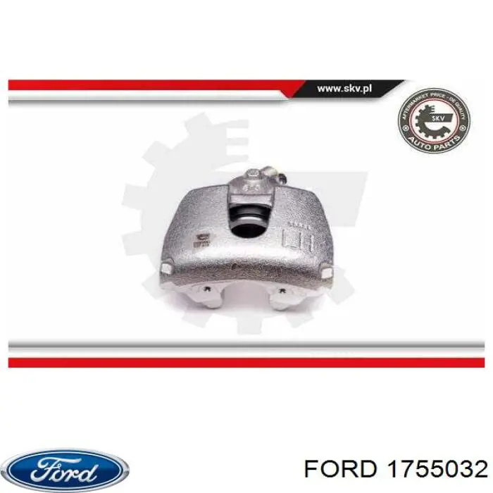 1755032 Ford pinza de freno delantera izquierda