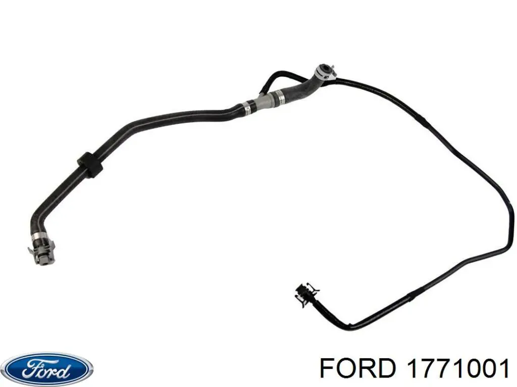  Tubería de radiador, tuberia flexible calefacción, superior para Ford Focus 3 