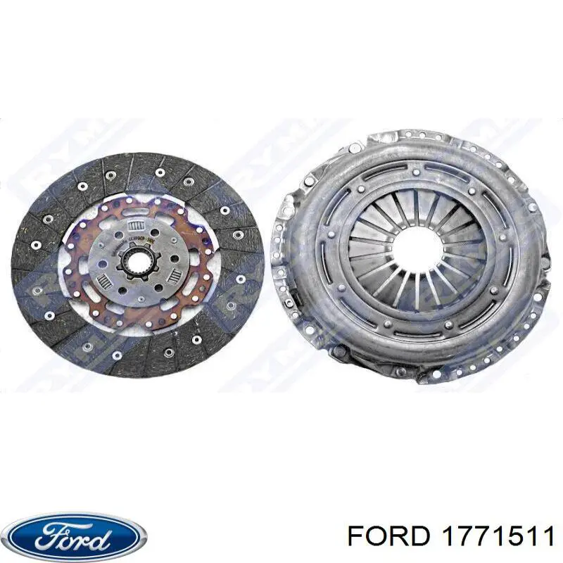 1771511 Ford kit de embrague (3 partes)