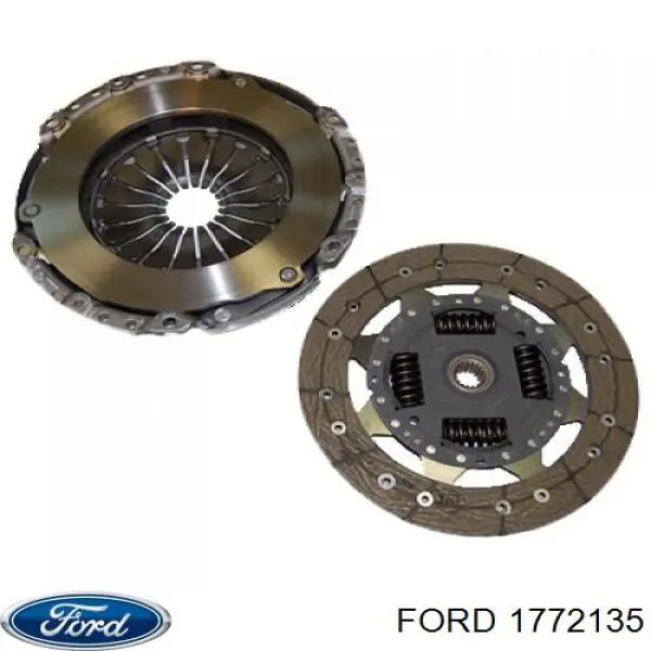 1772135 Ford kit de embrague (3 partes)