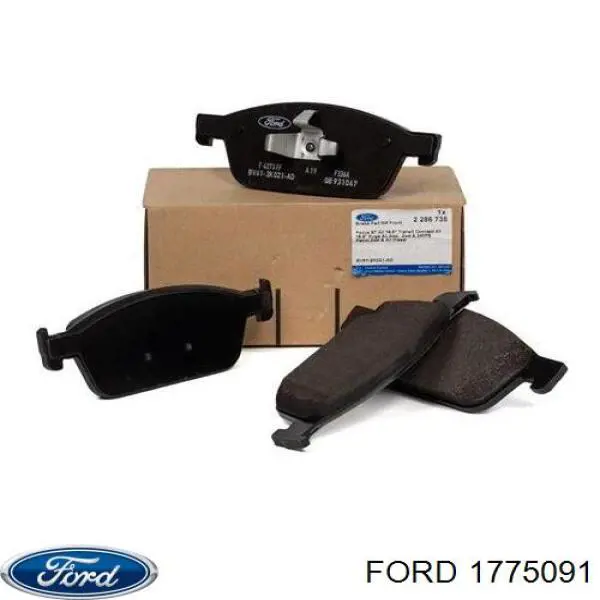 1775091 Ford pastillas de freno delanteras