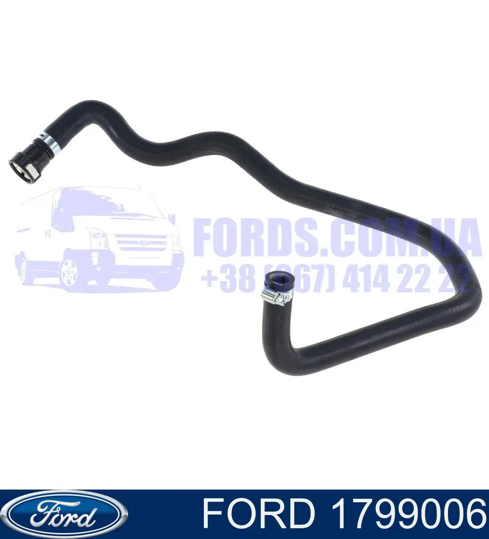  Tubería de radiador, alimentación para Ford Transit V347/8