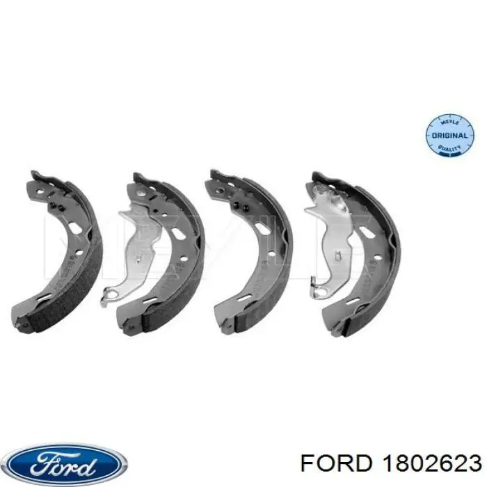 1802623 Ford zapatas de frenos de tambor traseras