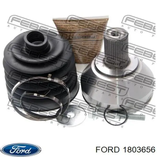 1803656 Ford árbol de transmisión delantero izquierdo