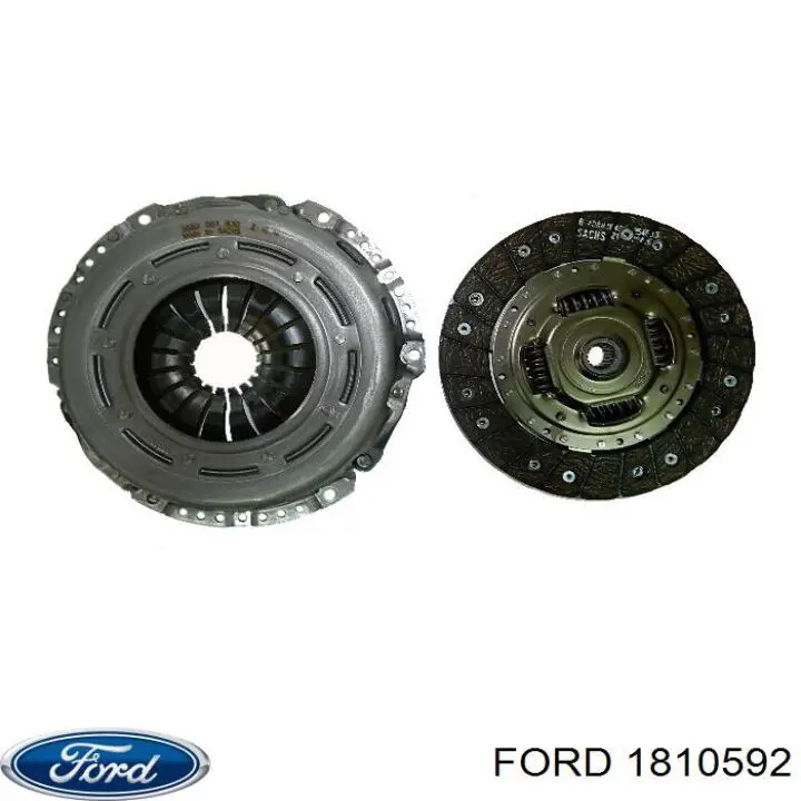 1810592 Ford kit de embrague (3 partes)