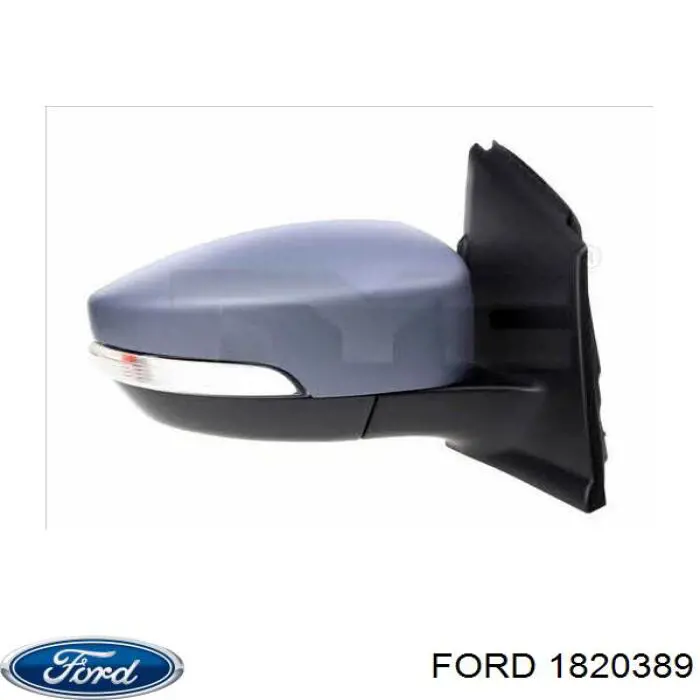 1820389 Ford espejo retrovisor derecho