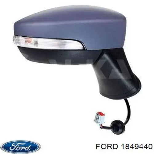  Superposicion(Cubierta) De Espejo Retrovisor Izquierdo para Ford Escape 